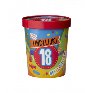 Candybucket 18jaarvoor