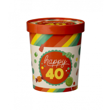 Candybucket 40jaar