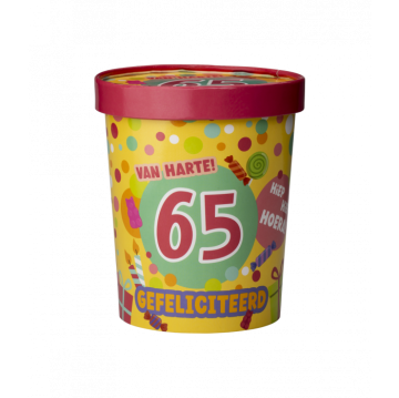 Candybucket 65jaar