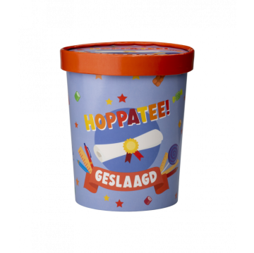 Candybucket geslaagdschool