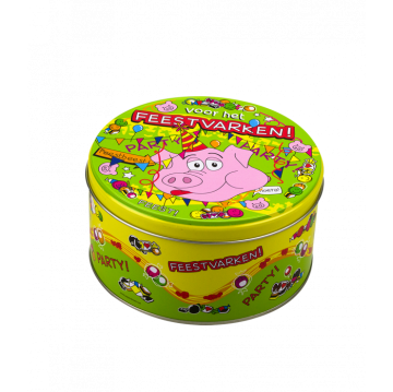 Snoeptrommelfeestvarken