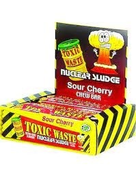 Toxic red chew
